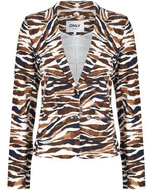 ONLY Giacca Onlpoptrash L/S Aop - Nero