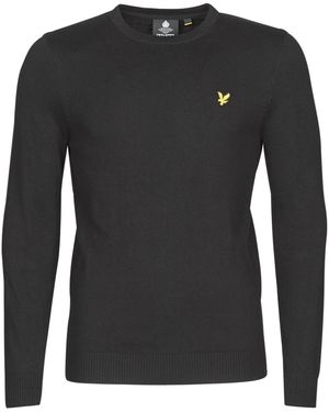Lyle & Scott Maglione Kn400Vc - Nero