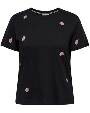 Only Carmakoma T-shirt 195460VTPE26 - Noir