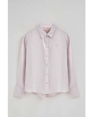 POLO CLUB Chemise RIGBY GO OXFORD STRIPES W - Gris