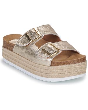 Sweet Lemon Keilabsatzsandalen Nozan - Mettallic