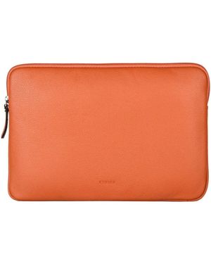 Etrier Sac ordinateur Housse ordinateur PC 13'' Flandres cuir FLANDRES 104-EFLA8833 - Orange