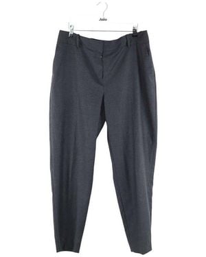 Sezane Pantalon Pantalon droit en laine gris