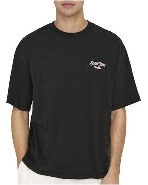 Only & Sons T-shirt Malik - Noir