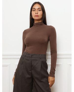 La Modeuse Blouses Tops, T-Shirts Pour Femme - Marron