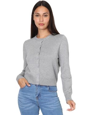 La Modeuse Vest 70653_P165206 - Grijs