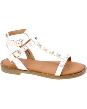 Yanema Sandales plates 348597 - Blanc