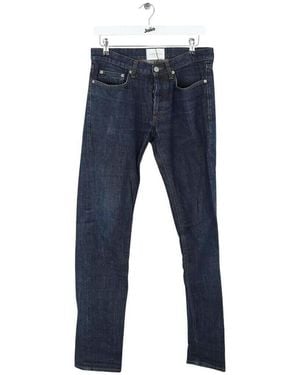 Sandro Jeans Jean droit en coton bleu