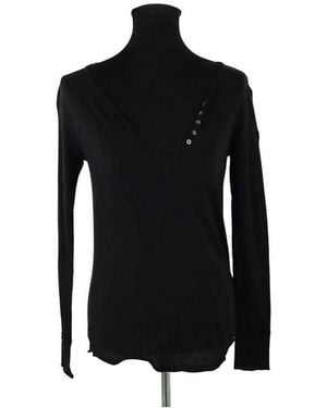 Zadig & Voltaire Blouses T-shirt en coton noir