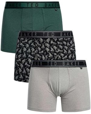 Ted Baker Caleçons Pack de 3 boxers - Gris
