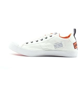 Palladium Baskets Basses Plphoenix Ov - Blanc