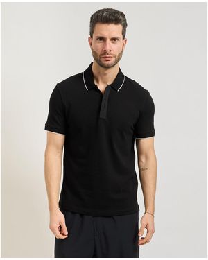 EAX Polo Polo coupe slim - Noir