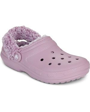Crocs™ Clogs Classic Fleece Lined Clog - Lila
