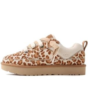 UGG Baskets Basses Lowmel Lo Plains Felicity Leopard Jasmine - Neutre