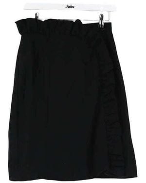 Manoush Jupes Mini jupe en laine noire