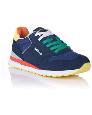 Gas Baskets basses Sneakers décontractées - Alba Summer - Bleu