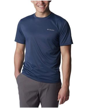Columbia T-shirt Hike Crew - Bleu