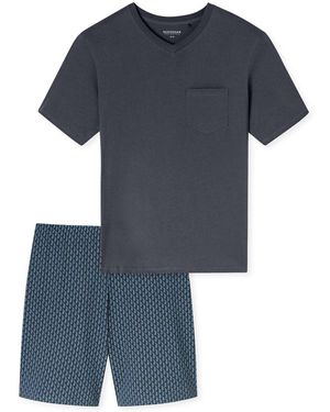 Schiesser Pyjamas / Chemises de nuit Pyjama - Bleu