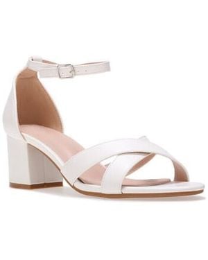 La Modeuse Sandales Sandales, nu-pieds - Blanc