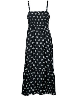 Roxy Robe Sunrise Coastline Printed - Noir