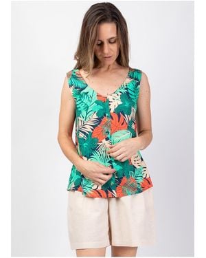 Coton Du Monde Blouses Ivanoe - Bleu