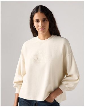 Levi's Sweat-shirt - GR LEO CREW 2,0 CREW LEVI'S SINCE 1873 B - Neutre