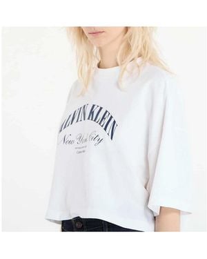 Calvin Klein T-shirt Lv047f813g - Blanc
