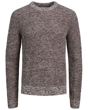 Jack & Jones Pull 12258695 LIAM-CRICKERY - Gris