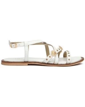 Sole Sandales Plates Dream Gladiator Des Sandales - Blanc