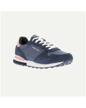 Teddy Smith Baskets basses TEDDY-SMITH BASKET JEANS - Bleu