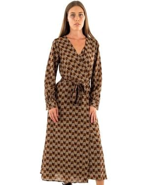La Petite Etoile Robe kamo - Marron