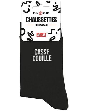 Sud Trading Chaussettes Chaussettes noires pour Casse Couille