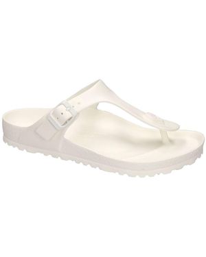 Birkenstock Tongs 0128221 Gizeh Eva (Normale Weite) - Blanc