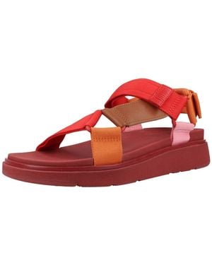 Fitflop Sandalen Gen Ff Adj Webbing Leather - Rood