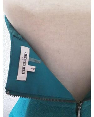 Manoukian Robe courte Robe bustier - Bleu