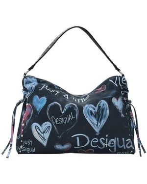 Sac Bandoulière DESIGUAL Borealis Venise - Imprimé Fleurs Multicolore - Taille Moyenne - Neuf Avec Étiquettes
