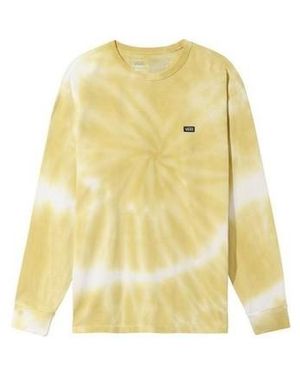 Vans Trui Off The Wall Classic Tie Dye Ls - Geel