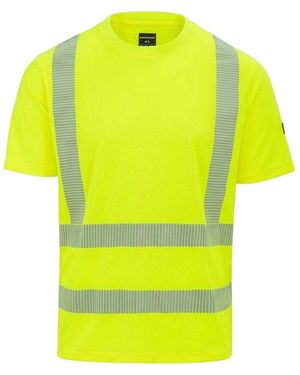 Dunlop T-Shirt Gt33378 - Jaune
