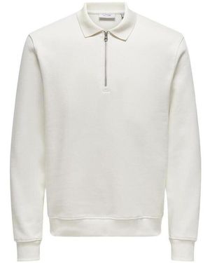 Only & Sons Sweat-shirt 22030633-CDA - Blanc
