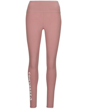 Converse Strumpfhosen Wordmark Legging - Pink