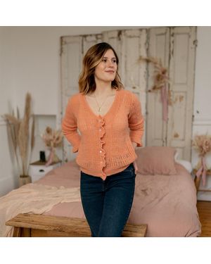 Celeste Vest Bergamote - Blauw