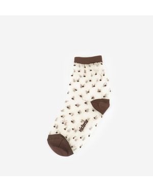 Victoria Collants & Bas Things Chaussette Transparente 9126035 - Blanc
