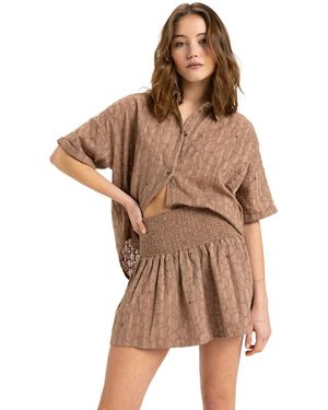 Roxy Jupes Serenity Flow - Marron