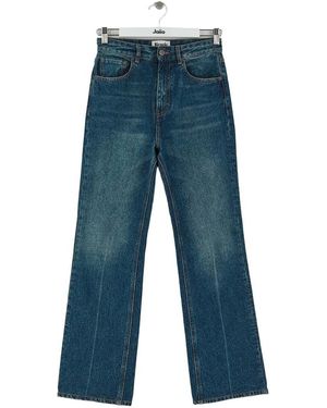 Rouje Jeans larges Jean bootcut en coton bleu