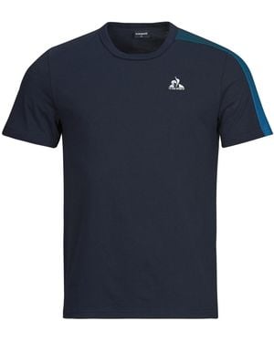 Le Coq Sportif T-Shirt Korte Mouw Heritage Sp Tee Ss N°2 M - Blauw