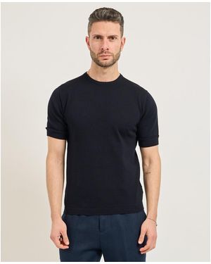 Gazzarrini T-Shirt T-Shirt Homme Col Rond - Bleu