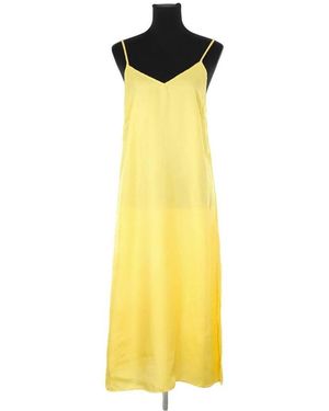 Elise Chalmin Robe Robe en soie jaune