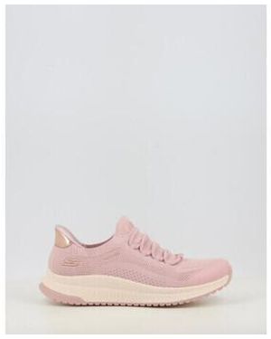Skechers Baskets basses BOBS SQUAD 4 - DIRE STEP 117743 - Rose