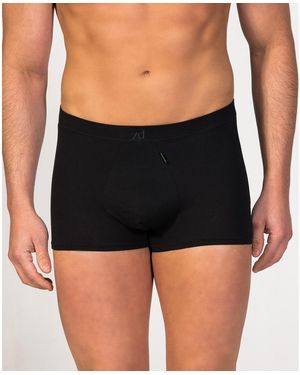 Zd - Zero Defects Boxers Boxer court coton égyptien - Noir