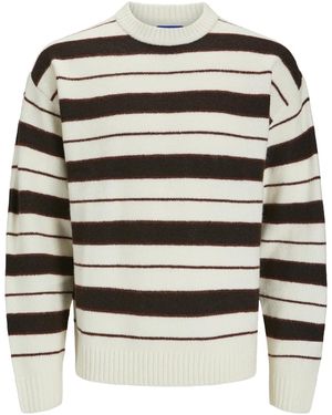Jack & Jones Pull Pullover OLLIE Strickpullover R-Neck - Gris